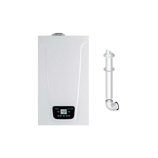 Caldaia a Condensazione Baxi DUO-TEC Compact 28Kw Metano/Gpl + Kit Coassiale
