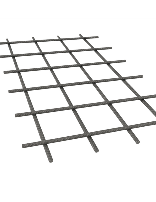 Rete Elettrosaldata Edilizia Filo Acciaio Ø 5 mm Maglia 20x20 cm Foglio 1,5x1 m