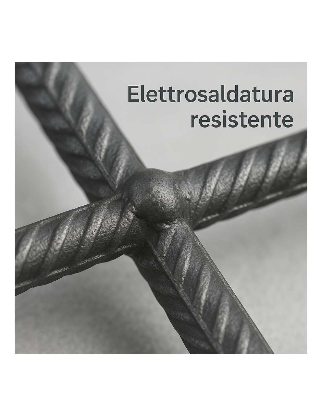 Rete Elettrosaldata Edilizia Filo Acciaio Ø 5 mm Maglia 20x20 cm Foglio 1,5x1 m