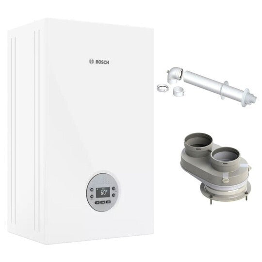 Caldaia a Condensazione 24KW Bosch GC1200W 24C Gpl/Metano + Kit Fumi in Omaggio